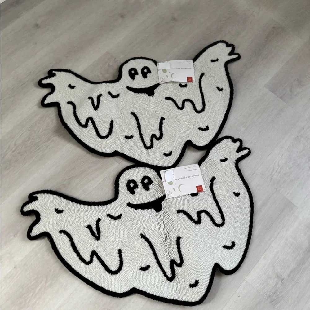 LOLOI Halloween ghost rug bundle of 2